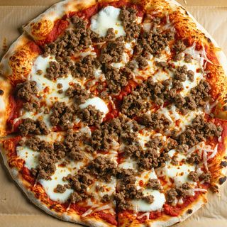 Margharita z mięsem mielonym bardzo duża