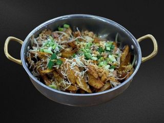 Картопля смажена з беконом (300g)