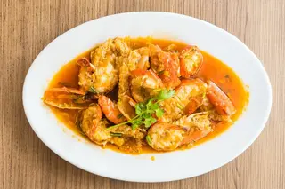 Crevette Au Curry