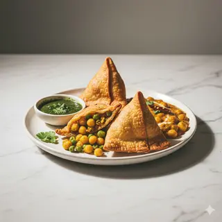 Chana samosa
