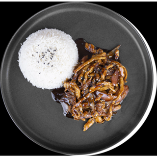 POULET CARAMELISE AU GINGEMBRE 