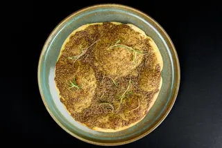 Manakeesh cu Zaatar ( vegetarian)