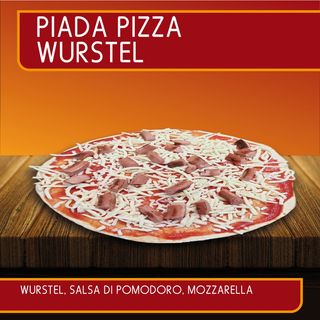 Piada Pizza Wurstel