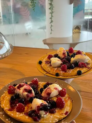 Mascarpone, Frutos do Bosque e Mel