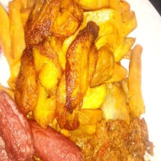 Plantain and Sausage