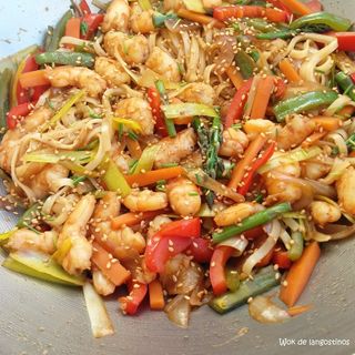 wok wok langostinos