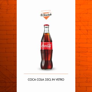 Coca Cola 0,33 Vetro