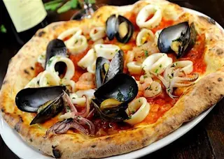 Pizza fruits de mer