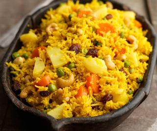 Biryani vegetariano
