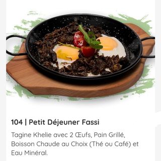 Petit Déjeuner Fassi 