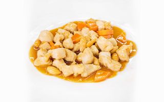 771 Pollo mandorle cucina