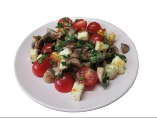 Салат с грибами по-Кавказски