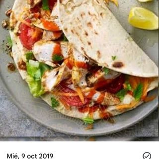 Menú Pizza Turca Normal Mixta 