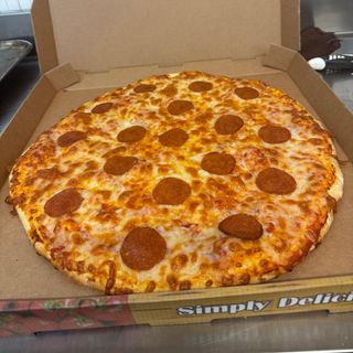 Pizza familiar 4 quesos