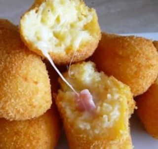 Crocchetta mortadella e scamorza affumicata