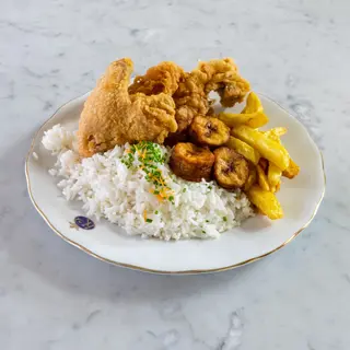 1/4 Pollo Crujiente Pecho (3 Pzs.)