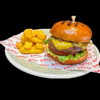 Телешки Бургер 470 гр+ Кока Кола 500мл