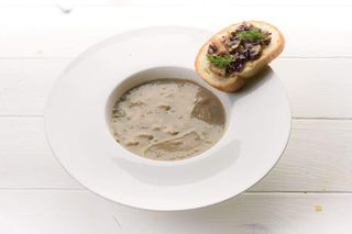 Крем-суп грибной