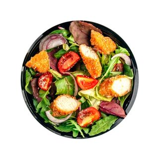 Салат з куркою панко