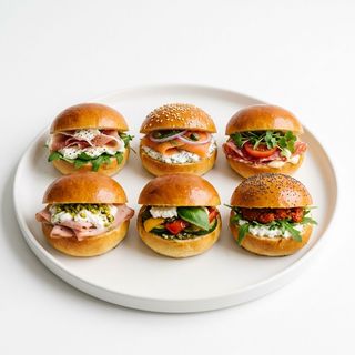 Vassoio di brioche salate assortite - 6 pezzi