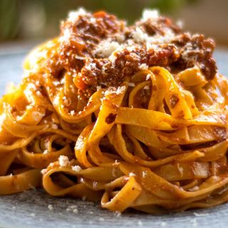 Tagliatelle al ragu bolonhesa