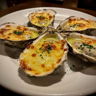 Huîtres Gratinées