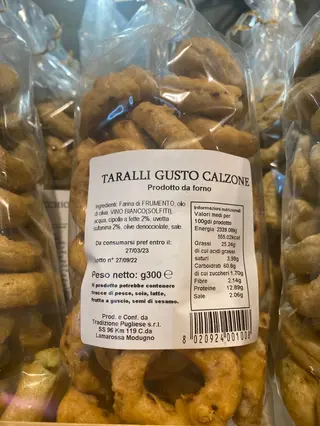 Taralli gusto calzone 300 g