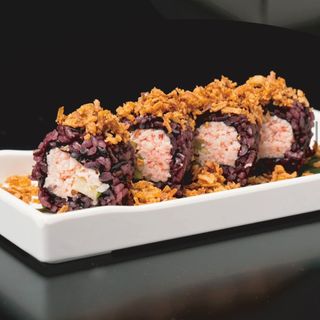 125.Black surumi roll