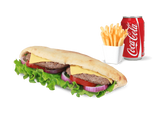 Sandwich Viande Hachée + Coca Cola offerte