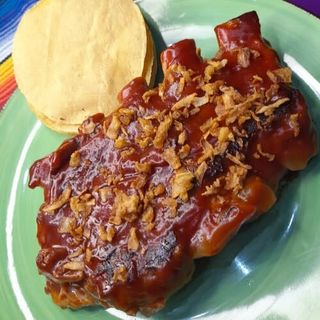 Costillas De Cerdo En Salsa Barbacoa Casera