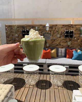 Large Matcha Latte