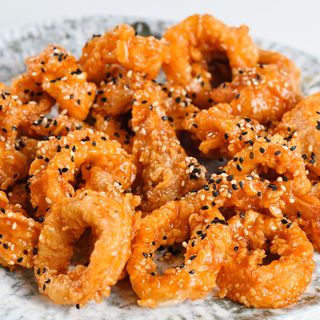 Калмари в сладко кисел сос-180гр