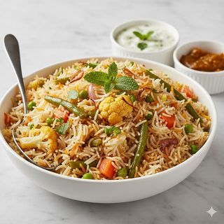 Biryani Vegetal