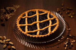 Crostată cu vișine