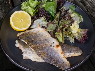 Филе Сибаса на гриле