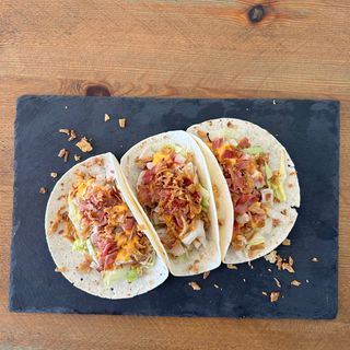 3 Mini Tacos de Frango 