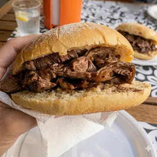 Menu completo Panino Carne di Cavallo