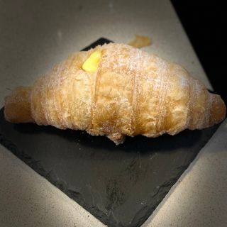Croissant crema  fritto