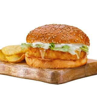 Veggie Swiss Burger