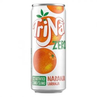 Refresco Naranja sin Gas Zero Trina Lata 33 Cl.