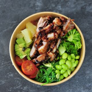 Chicken Teriyaki Poke Bowl