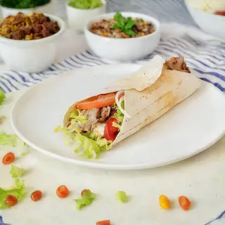 Rollo Kebab De Falafel Vegetal