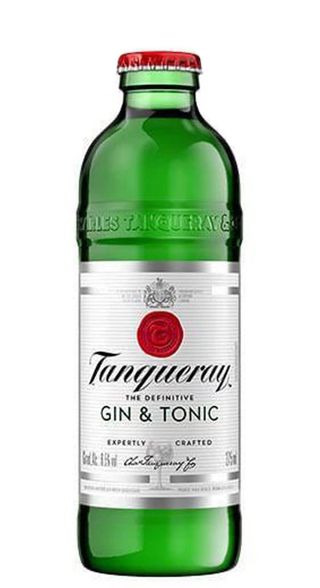 Tanqueray gin and tonic