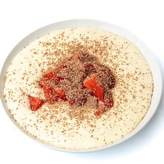 Fresas, mascarpone y chocolate