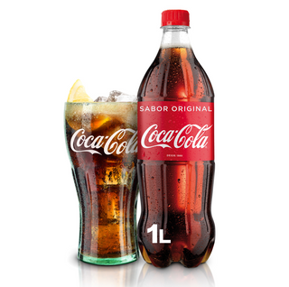 Coca-Cola Sabor Original botella 1L.