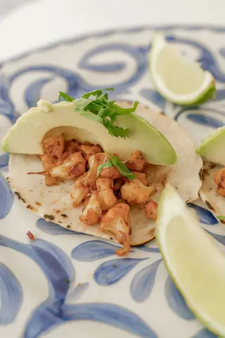 Tostada Shiitake