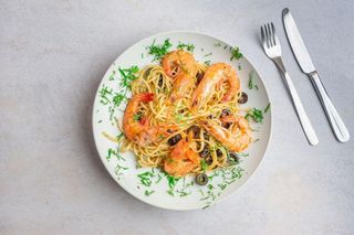 Spghetti Shrimp