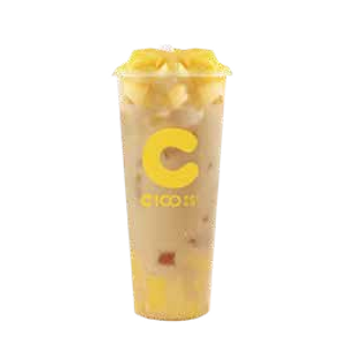 Pudding milk tea