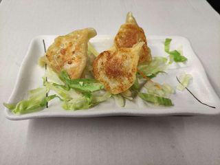 14 Ravioli di gamberetti e carne di maiale alla griglia - 4 pezzi