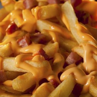 Batatas com Cheddar e Bacon